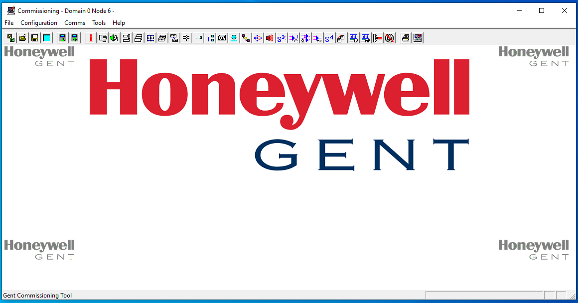 نرم‌افزار Vigilon Commissioning Tool برای پیکربندی پنل Gent